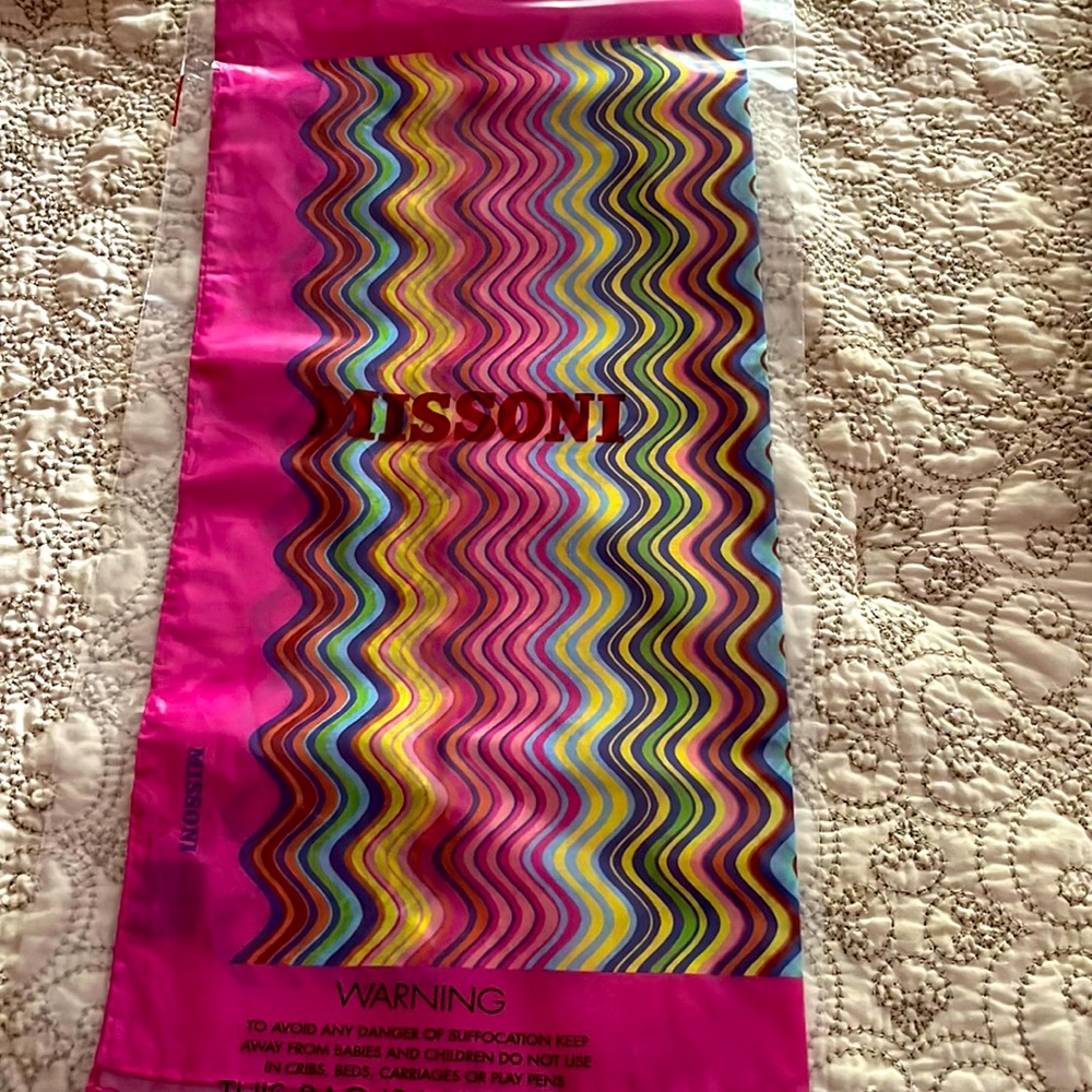 Missoni scarf.